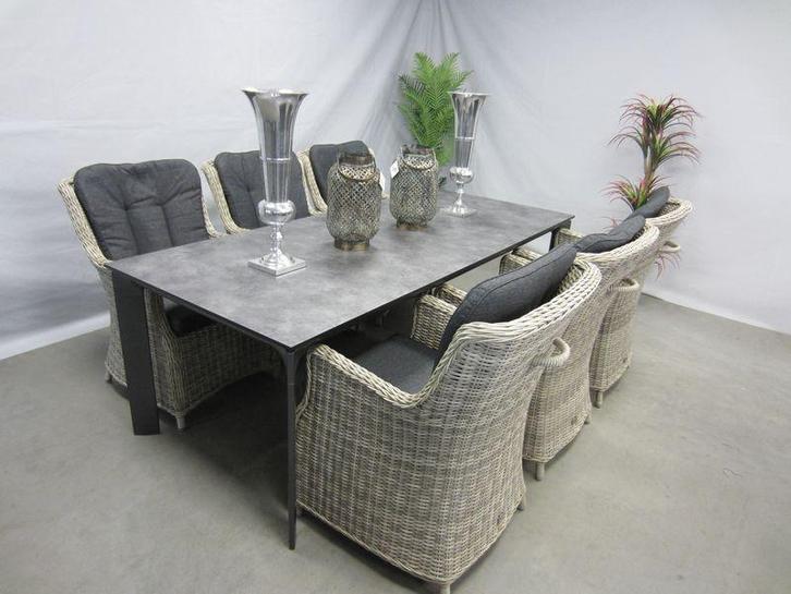 te velde tuinmeubelen tuinset anna met kettler hpl tuintafel, Tuin en Terras, Tuinsets en Loungesets, Nieuw