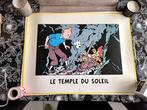 Tintin - 1 Official poster - Le temple du soleil -, Boeken, Nieuw