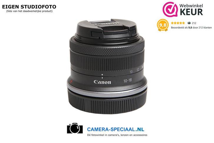 Canon RF-S 10-18mm IS STM groothoeklens met 1 jaar garantie, Audio, Tv en Foto, Fotografie | Lenzen en Objectieven, Groothoeklens