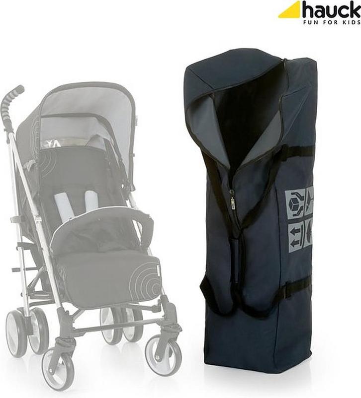 Hauck Bag Me - Buggy Transporttas - Zwart, Kinderen en Baby's, Buggy's, Verzenden