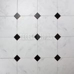 Vloertegel / wandtegel octagon marmerlook wit 20x20, Keramiek, Nieuw, Ophalen of Verzenden, 10 m² of meer