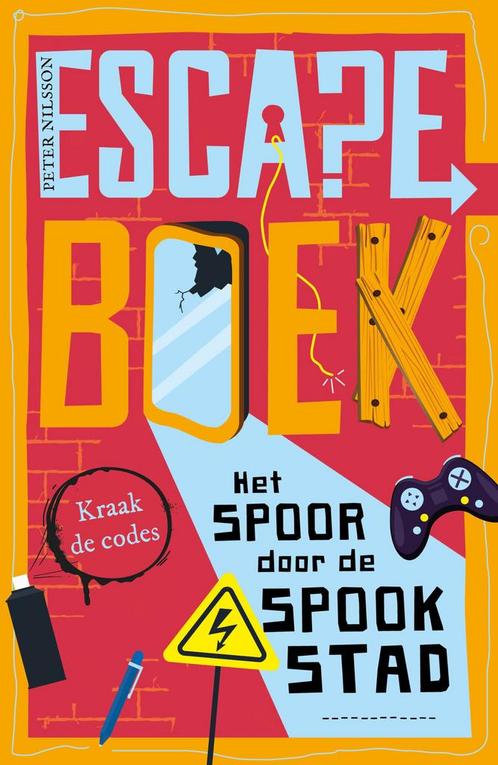 Escape boek - Het spoor door de spookstad (9789493354074), Boeken, Kinderboeken | Kleuters, Nieuw, Verzenden
