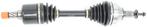 Volvo Aandrijfas compleet C30 S40 C70 V50 2011 - 2013 handge, Auto-onderdelen, Verzenden, Nieuw, Volvo