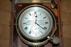 Tweedaagse scheepschronometer - John Lilley and Son - Hout -, Antiek en Kunst, Antiek | Klokken
