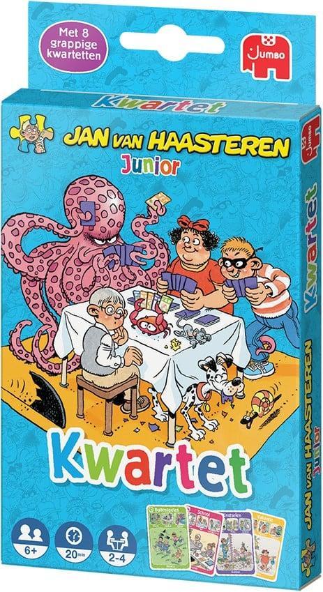Jan van Haasteren Junior Kwartet | Jumbo - Kaartspellen, Hobby en Vrije tijd, Gezelschapsspellen | Kaartspellen, Nieuw, Verzenden