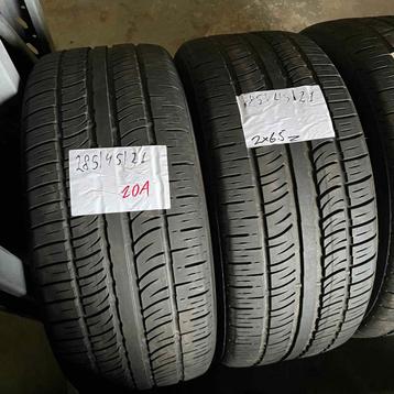 2 x Pirelli Scorpion Zero 285-45-21 Zomerbanden 6,5mm beschikbaar voor biedingen