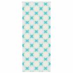 vidaXL Doucherolgordijn 90x240 cm stofbreedte 86 cm, Huis en Inrichting, Verzenden, Nieuw, Blauw