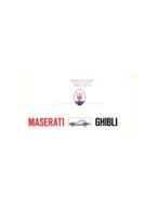 1969 MASERATI GHIBLI BROCHURE, Nieuw, Author