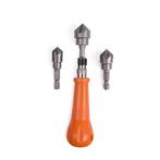 Benson 4-delige verzinkboor set - ergonomisch handvat - m..., Doe-het-zelf en Verbouw, Gereedschap | Boormachines, Ophalen of Verzenden