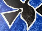 Georges Braque (1882-1963) - Oiseau sur fond bleu