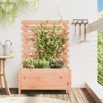 vidaXL Plantenbak met rek 79x39,5x114 cm massief douglashout, Verzenden, Nieuw, 60 tot 100 cm, 60 cm of meer