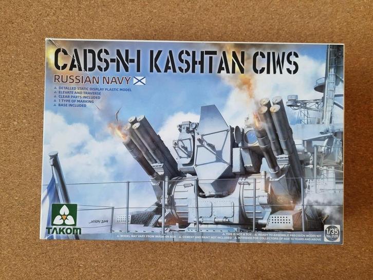 Takom 2128 Kashtan CIWS 1:35, Hobby en Vrije tijd, Modelbouw | Boten en Schepen, Verzenden