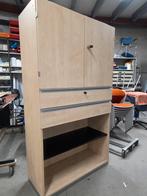 Houten kantoorkast archiefkast schappenkast - 182x100x45 cm, Huis en Inrichting, Kasten | Overige, Ophalen of Verzenden, Nieuw