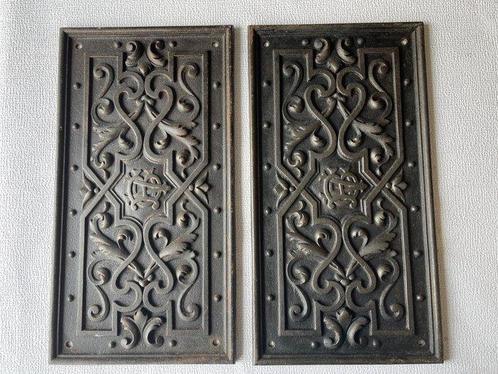 Vachon-Bavoux & Cie - Plaque (2) - Smeedijzer, Antiek en Kunst, Antiek | Overige Antiek