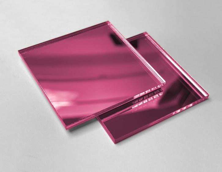 Set van 30 kleine vierkante spiegeltjes (3x30x30 mm, paars), Doe-het-zelf en Verbouw, Gereedschap | Handgereedschap, Nieuw, Ophalen of Verzenden