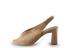 Laurent David Slingbacks in maat 38 Beige | 10% korting, Kleding | Dames, Schoenen, Verzenden, Beige, Zo goed als nieuw, Laurent David
