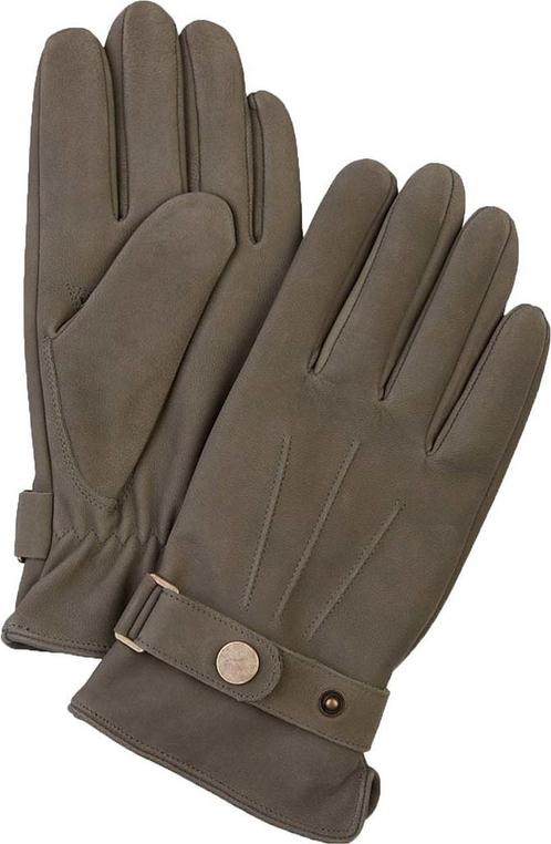 Profuomo Handschoenen Wol Groen Leer maat 9.5 Heren, Kleding | Heren, Mutsen, Sjaals en Handschoenen, Nieuw, Verzenden