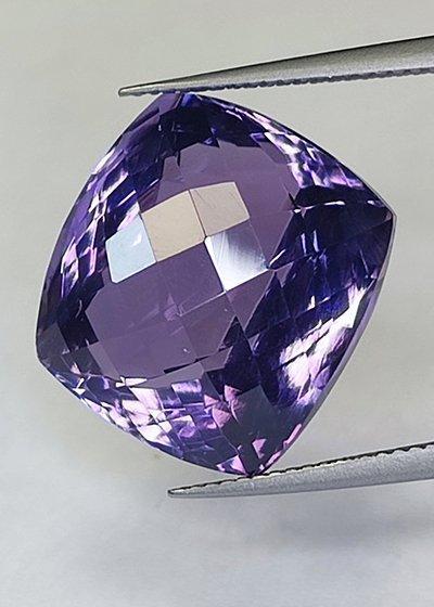 Amethist - 22.22 ct - Instituto Gemólogico Español (IGE), Sieraden, Tassen en Uiterlijk, Edelstenen