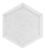 Small Collection Hexagon Wit / MAT of Hoogglans Keramisch ), Nieuw, Ophalen of Verzenden
