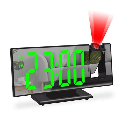 Digitale Wekker met Projectie - Alarm Klok Temperatuur, Witgoed en Apparatuur, Wekkers, Nieuw, Verzenden