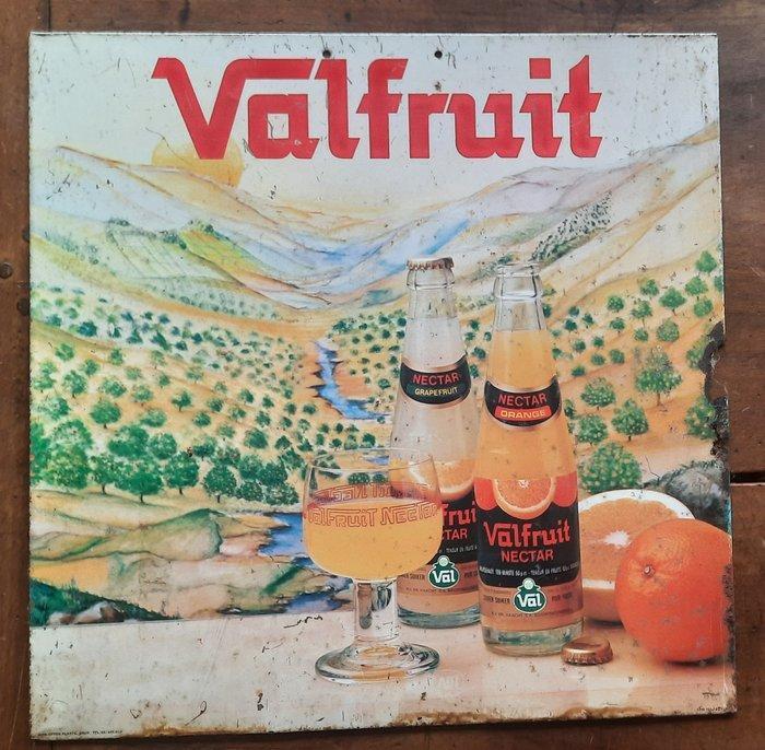 Valfruit - Reclamebord - Tole lithografie, Antiek en Kunst, Antiek | Wandborden en Tegels