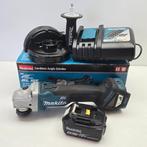 Makita DGA511 Haakse Slijper 125 mm Incl. Accu | Nieuwstaat, Doe-het-zelf en Verbouw, Gereedschap | Slijpmachines, Ophalen of Verzenden