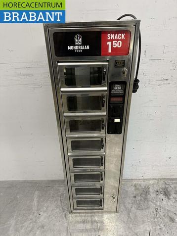 RVS ADM Loketautomaat Trekautomaat Snackautomaat Verwarmd