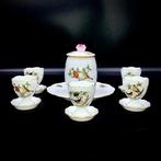 Herend - Magnificent Set of Egg Cups and Mustard/Creme Pot