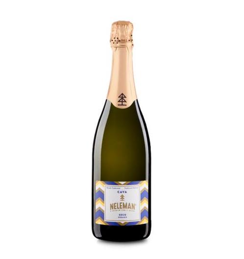 Neleman Cava Seco Organic, Verzamelen, Wijnen, Verzenden