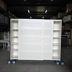 Nette zeer grote hoge AHREND akoestische schuifdeurkast 240x, Huis en Inrichting, Kasten | Roldeurkasten en Archiefkasten, Ophalen of Verzenden