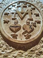 sculptuur, Stemma Madonna Miracolosa - 25 cm -