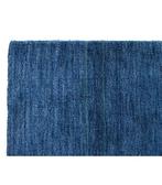 Blauwe effen wol - Vloerkleed - 250 cm - 200 cm, Nieuw