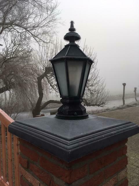 Betonpet Paalmuts Pilasterpet voor poort of poer / penant, Doe-het-zelf en Verbouw, Metselstenen, Beton, Nieuw, Ophalen of Verzenden