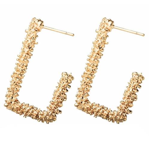 Fako Bijoux® - Oorbellen - Metal Drop-ish - Mini - 30x18mm -, Sieraden, Tassen en Uiterlijk, Oorbellen, Verzenden