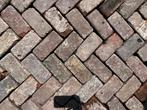 Oude gebakken keiformaten Soest (op pallets), Tuin en Terras, Tegels en Klinkers, Ophalen of Verzenden, Gebruikt, Keramiek, Klinkers