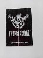 Thunderdome floorplan and timetable flyer, Verzenden, Gebruikt