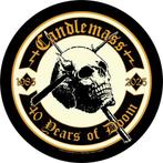 Candlemass 40 Years of Doom Backpatch officiële merchandise, Ophalen of Verzenden, Nieuw, Kleding