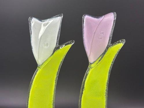 Studio Habrat - Beeldje (3) - samensmelten, Antiek en Kunst, Antiek | Glas en Kristal