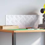 vidaXL Trap Tread Rechthoekig 2 pcs Zilver 30 x 20 cm, Doe-het-zelf en Verbouw, Ladders en Trappen, Verzenden, Nieuw