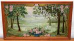 École Française (XX) - Paysage floral - NO RESERVE, Antiek en Kunst