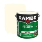 Pantserbeits Tuinhout Ral 9010 Dekkend 2,5 liter, Ophalen of Verzenden, Nieuw