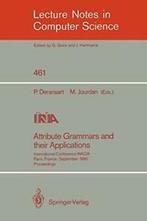Attribute Grammars and their Applications : Int. Deransart,, Deransart, Pierre, Zo goed als nieuw, Verzenden