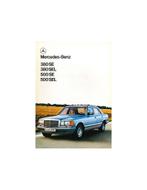 1980 MERCEDES BENZ S KLASSE BROCHURE NEDERLANDS, Nieuw, Author