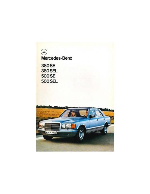 1980 MERCEDES BENZ S KLASSE BROCHURE NEDERLANDS, Boeken, Auto's | Folders en Tijdschriften