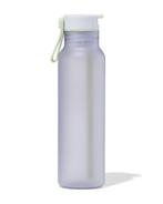 HEMA Waterfles met rietje 600ml lavendel, Verzenden, Nieuw