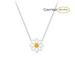 925 zilveren madelief bloem kettinkje - 925 zilver, Sieraden, Tassen en Uiterlijk, Verzenden, Nieuw, Zilver