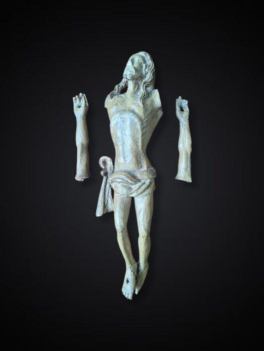 Corpus Christi - Houtgesneden - 33 cm - Hout - 18de 19de, Antiek en Kunst, Kunst | Niet-Westerse kunst