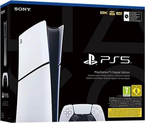 Playstation 5 Slim Digital Edition 1TB + Controller in Doos, Spelcomputers en Games, Spelcomputers | Sony PlayStation 5, Zo goed als nieuw