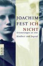 Ich nicht 9783499623967 Joachim Fest, Verzenden, Gelezen, Joachim Fest
