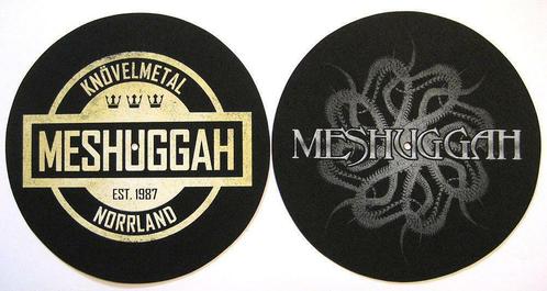 Meshuggah - Crest Platenspeler Slipmat officiële merchandise, Verzamelen, Muziek, Artiesten en Beroemdheden, Kleding, Nieuw, Ophalen of Verzenden